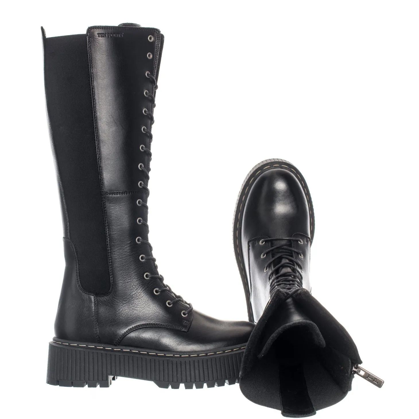 Alina Tall shaft boots — Black
