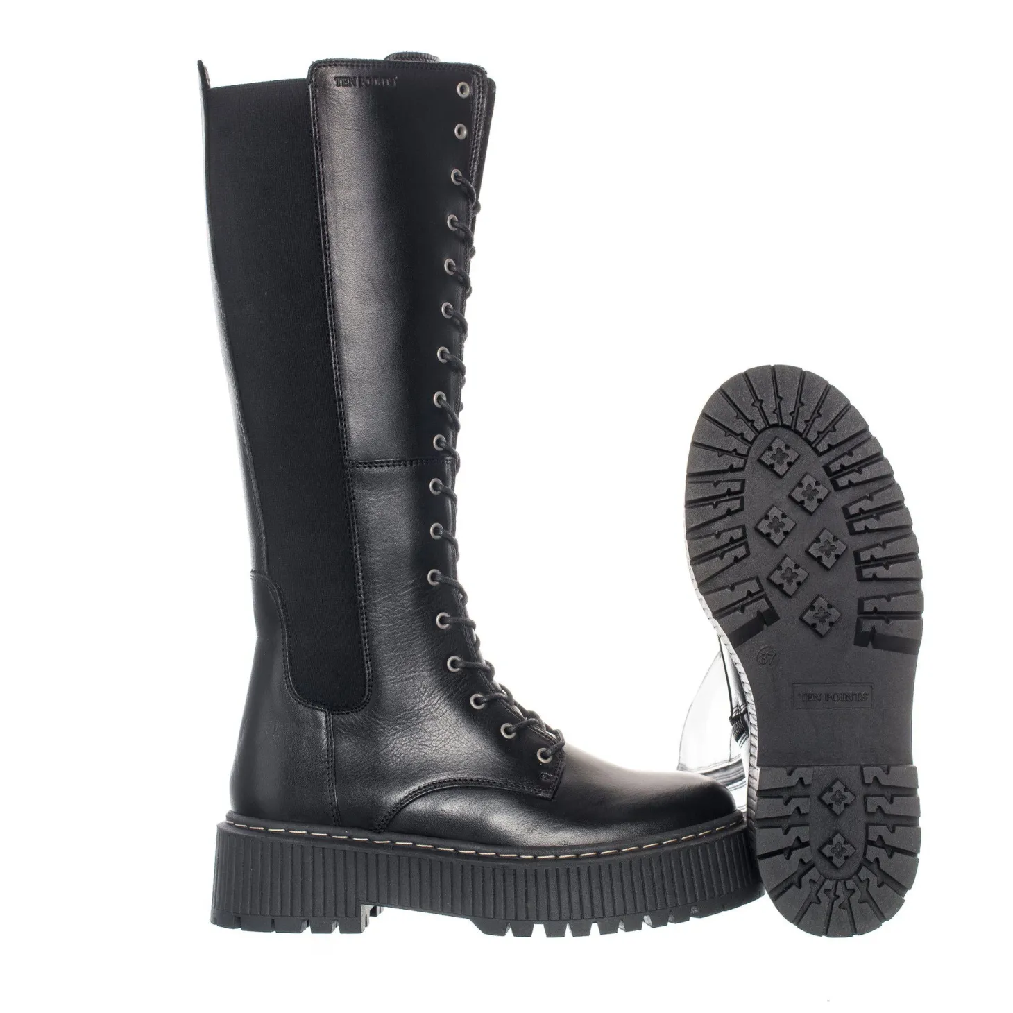 Alina Tall shaft boots — Black