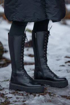 Alina Tall shaft boots — Black