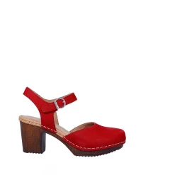 Amelia Clogs — Red