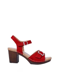 Amelia Clogs — Red