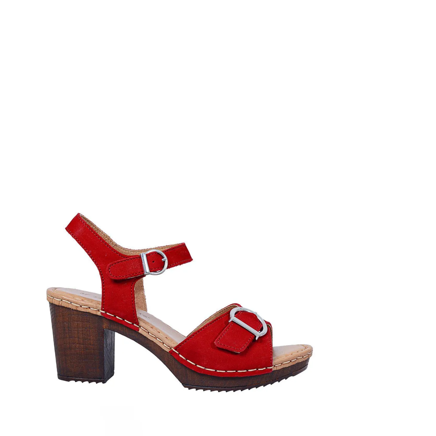 Amelia Clogs — Red
