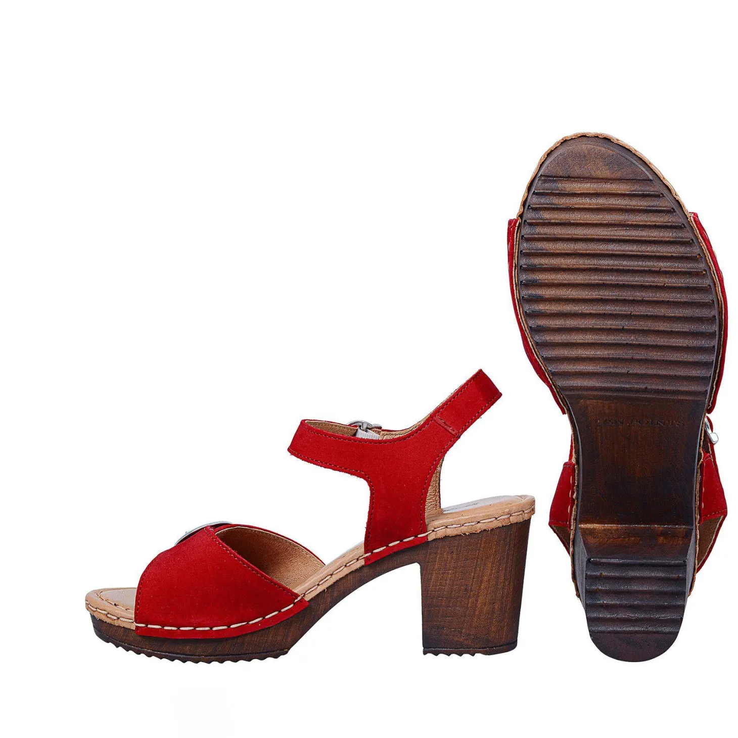 Amelia Clogs — Red