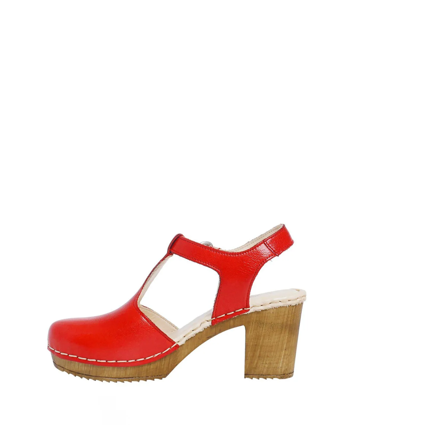 Amelia Clogs — Red