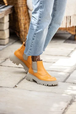Aretha Chelsea boots — Orange