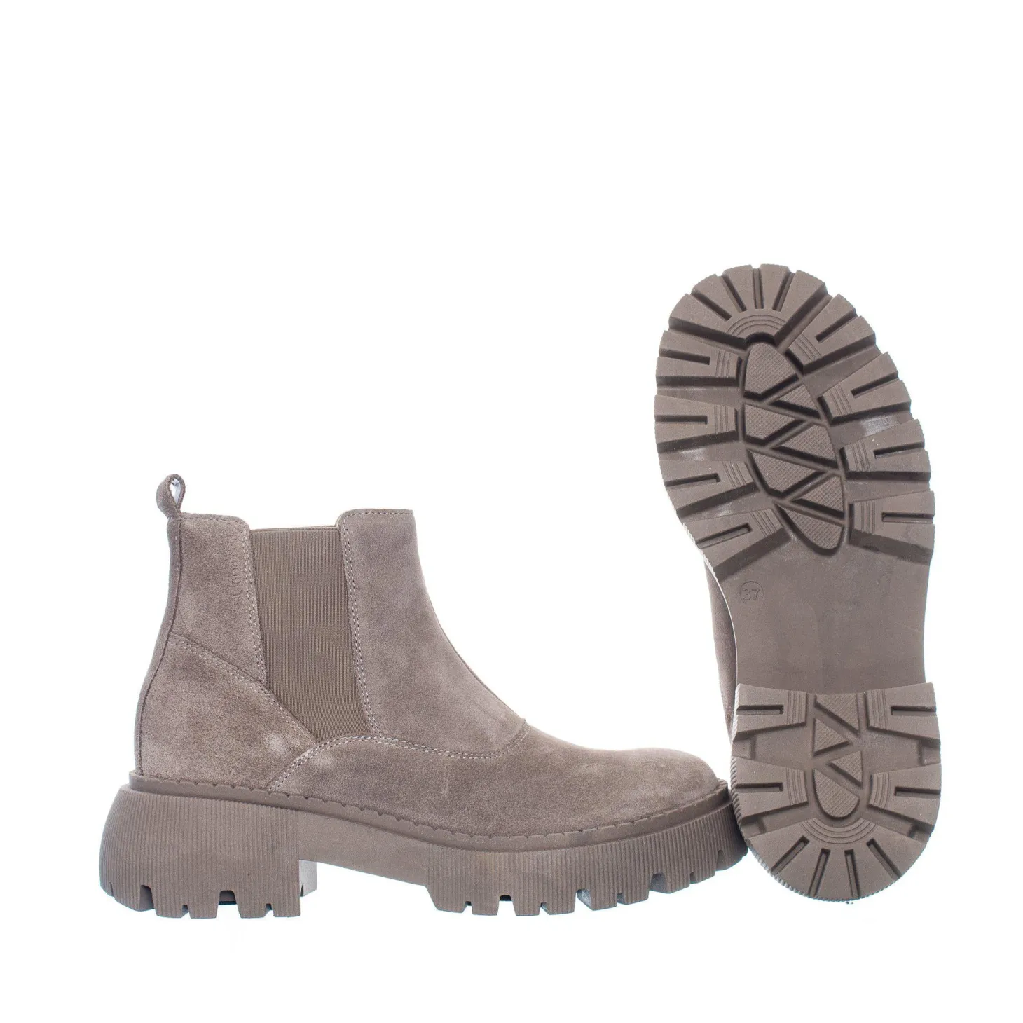 Aretha Chelsea boots — Taupe