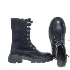 Aretha Laced boots — Black