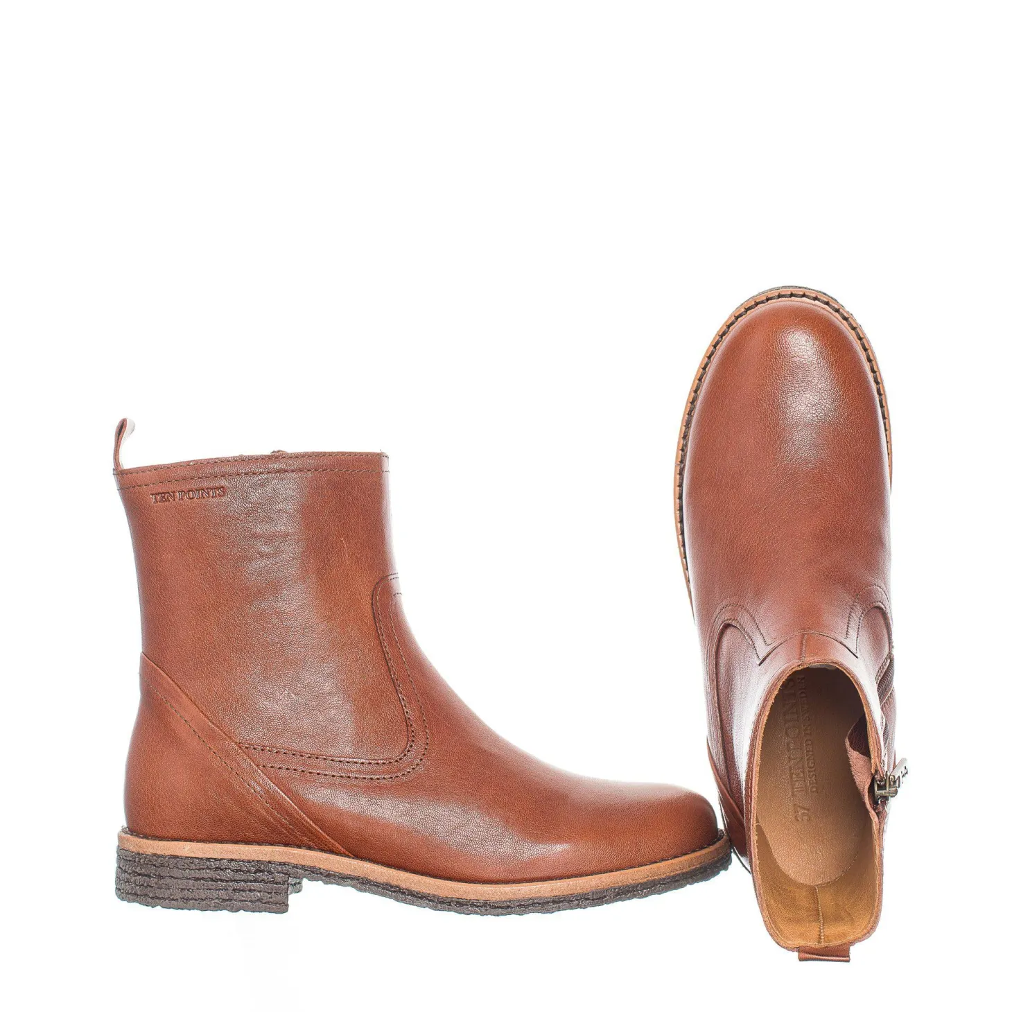 Astrid Ankle boots — Roasted brown
