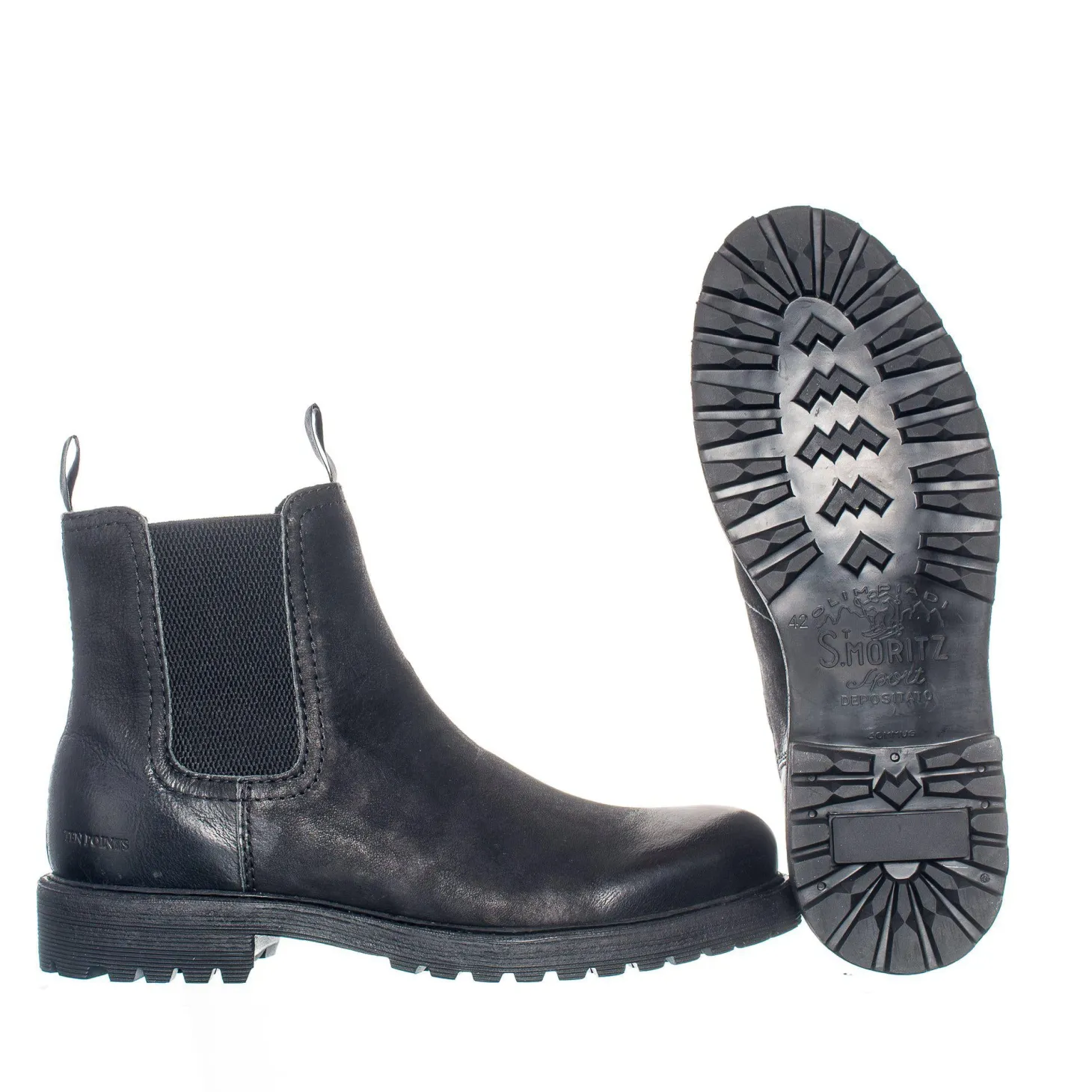 Bertil Warm boots — Black