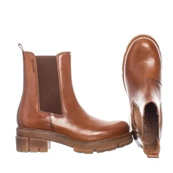 Cecilia Chelsea boots — Cognac