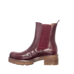 Cecilia Chelsea boots — Dark red