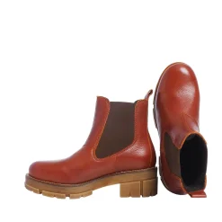 Cecilia Chelsea boots — Nutbrown