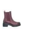 Cecilia Chelsea boots — Wine