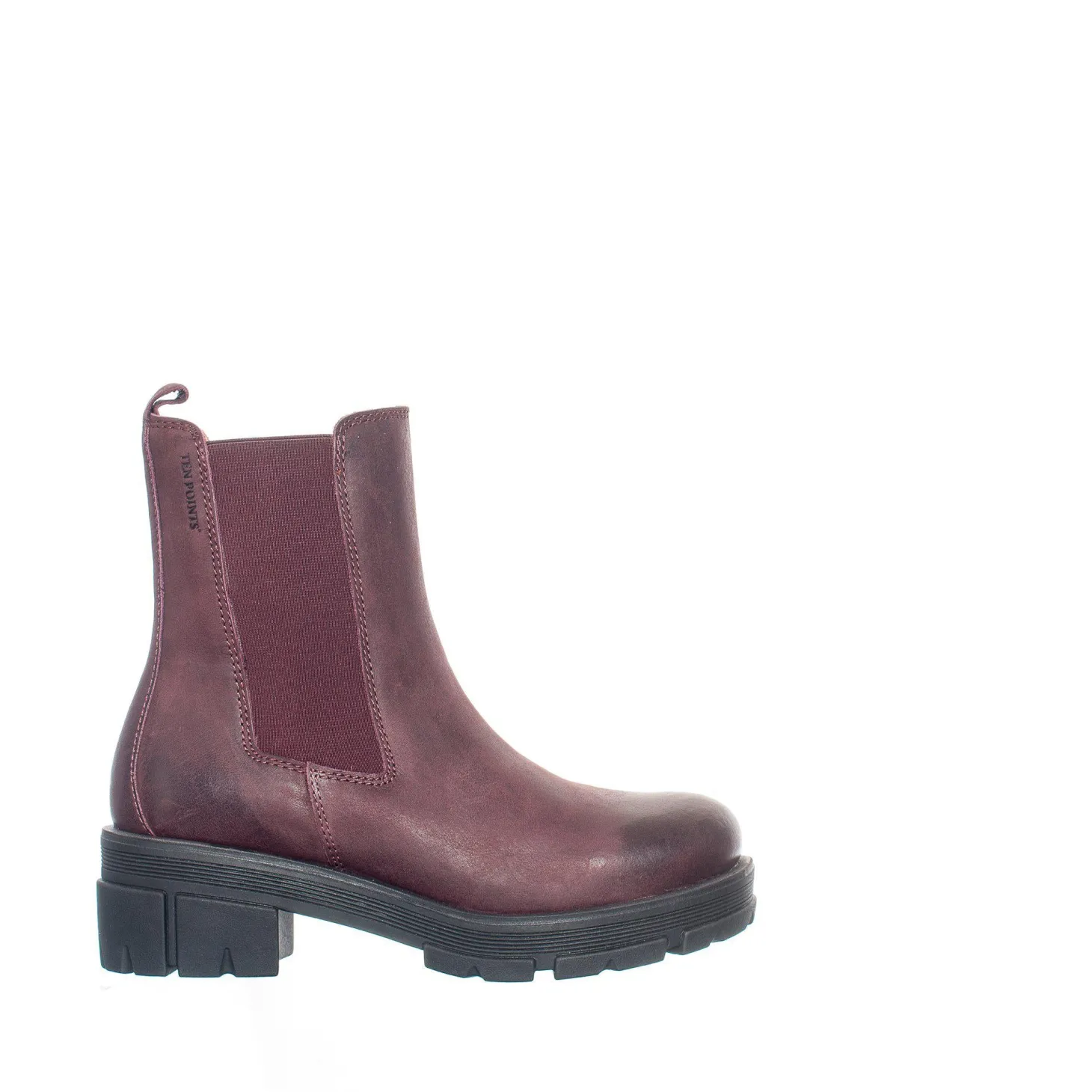 Cecilia Chelsea boots — Wine