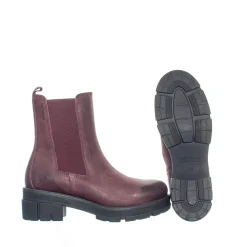 Cecilia Chelsea boots — Wine