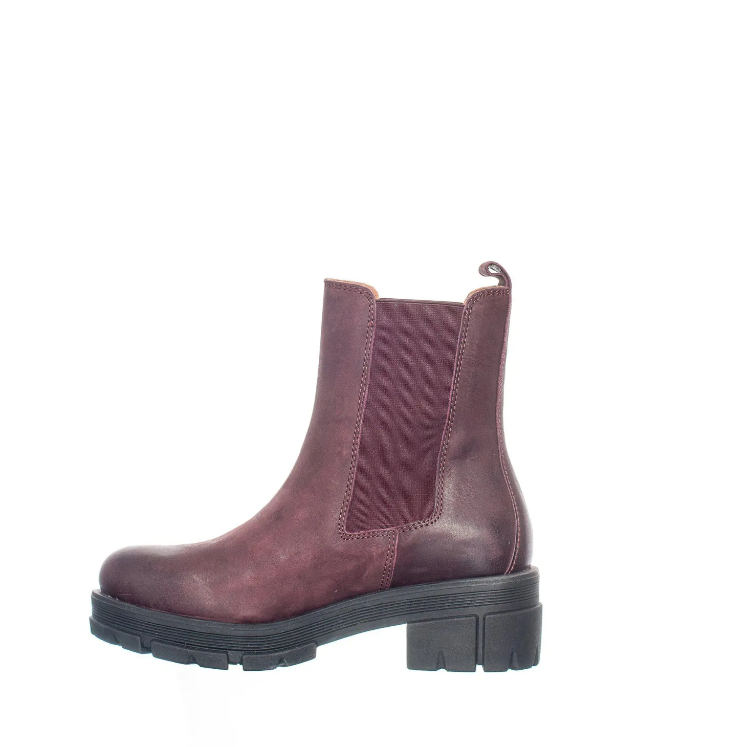 Cecilia Chelsea boots — Wine
