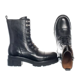 Cecilia Laced boots — Black