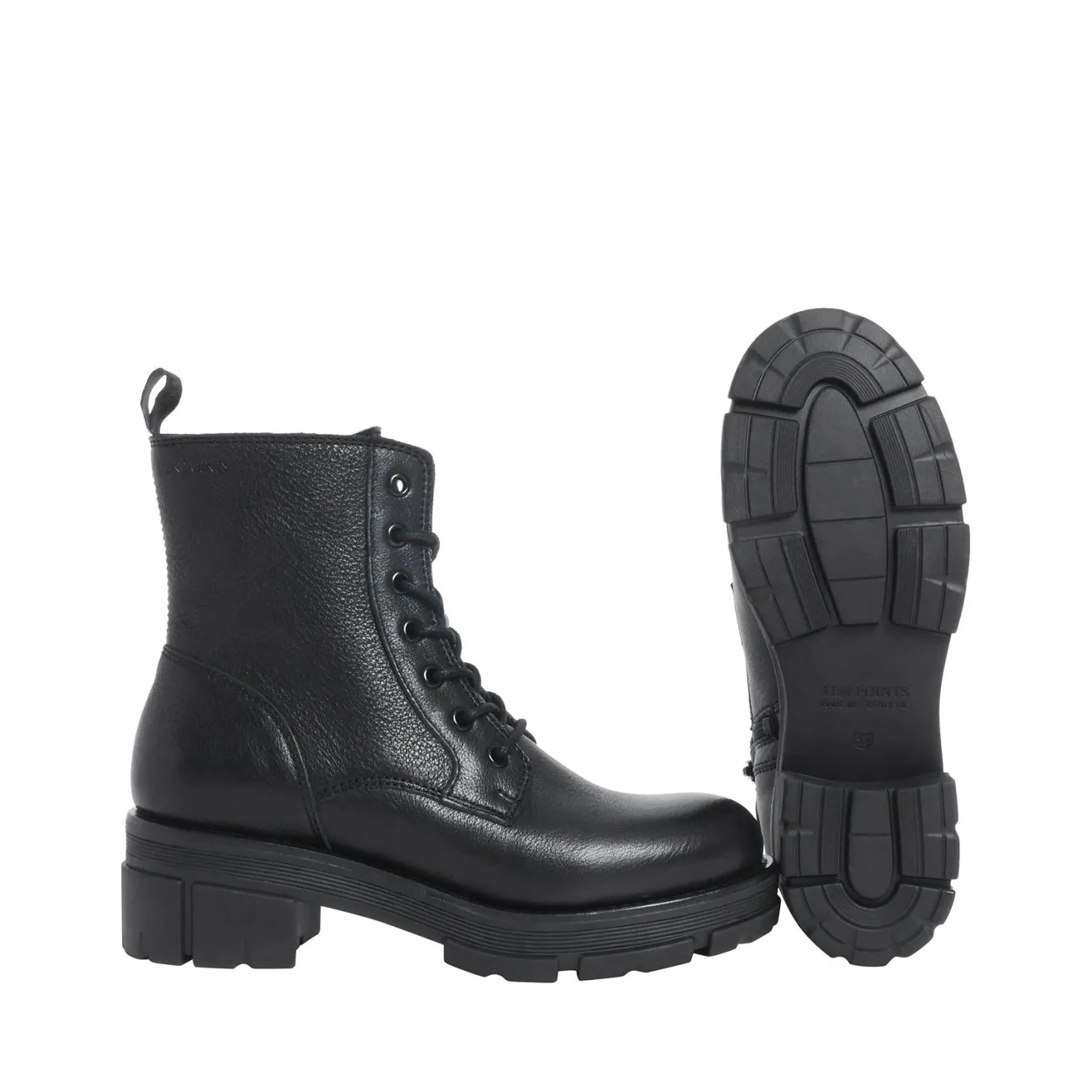 Cecilia Laced boots — Black