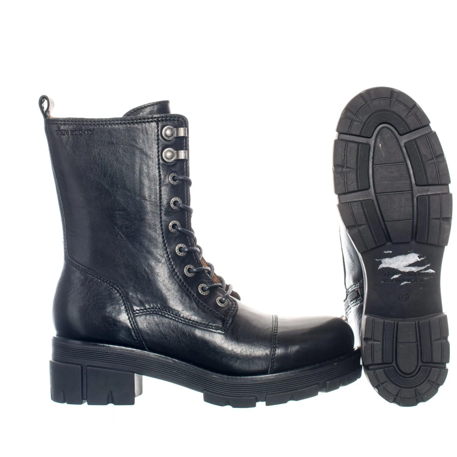 Cecilia Laced boots — Black