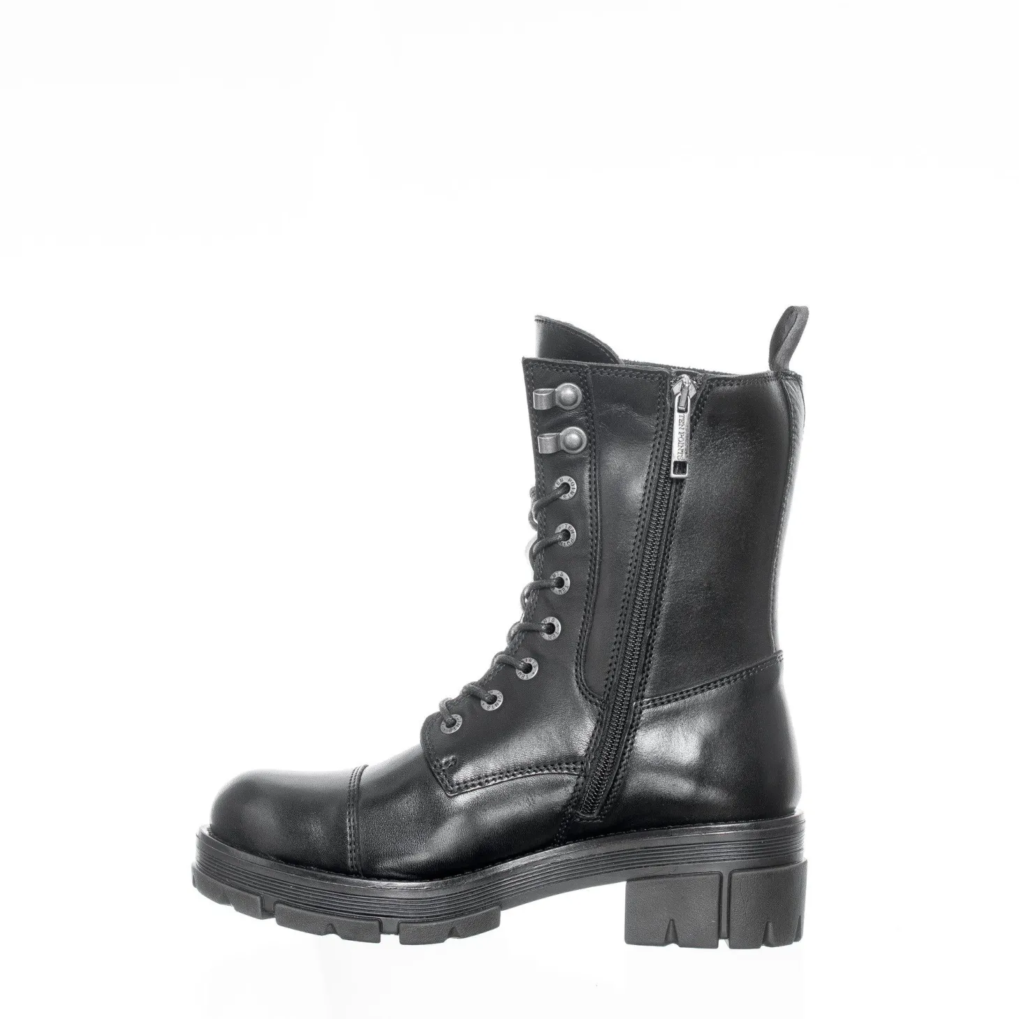 Cecilia Laced boots — Black