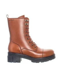 Cecilia Laced boots — Cognac