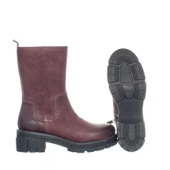 Cecilia Tall shaft boots — Wine