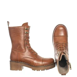 Clarisse Warm boots — Cognac
