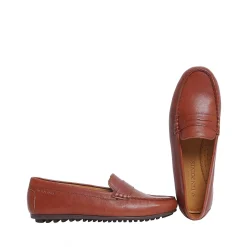 Indy Loafers — Roasted brown
