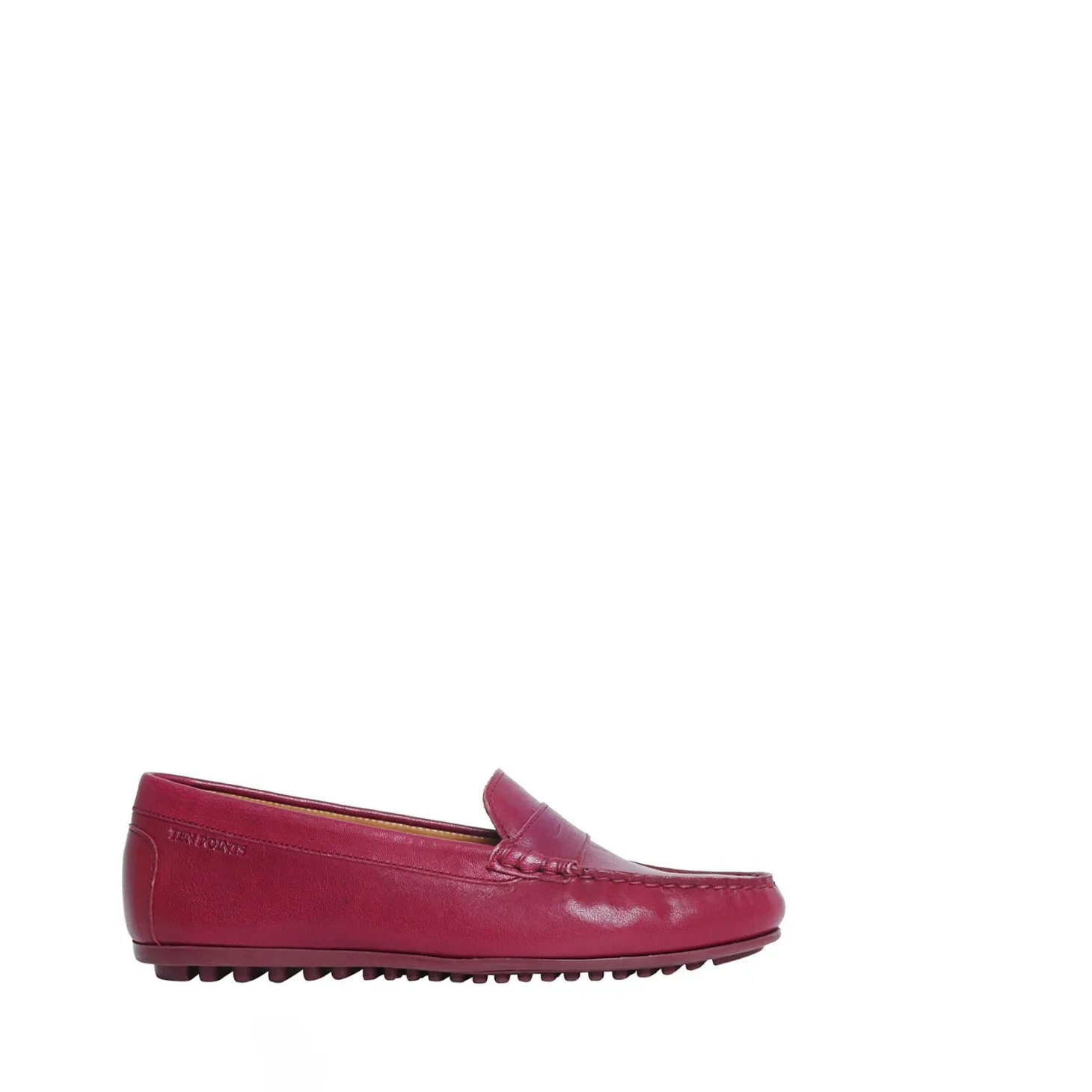 Indy Loafers — Ruby red