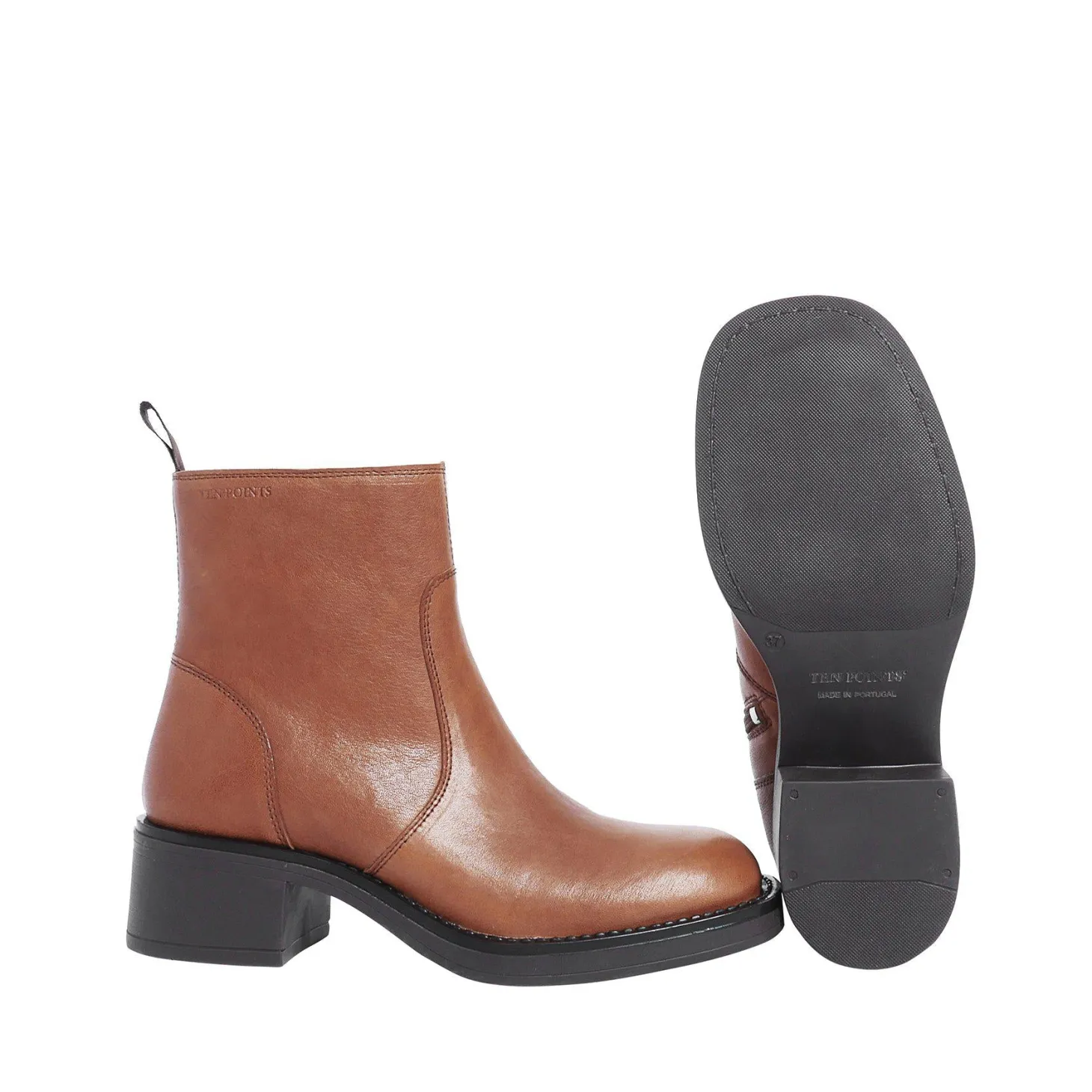 Ingrid Ankle boots — Cognac