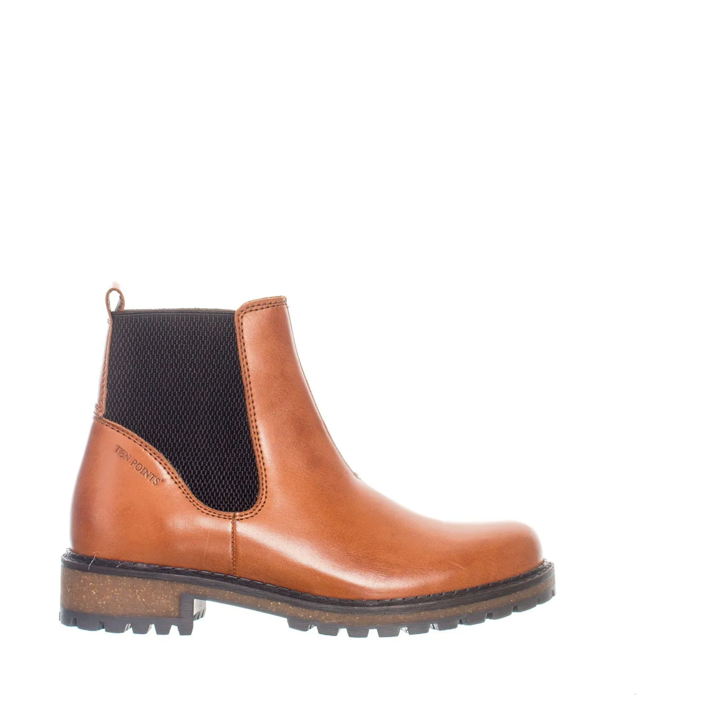 Isadora Chelsea boots — Cognac