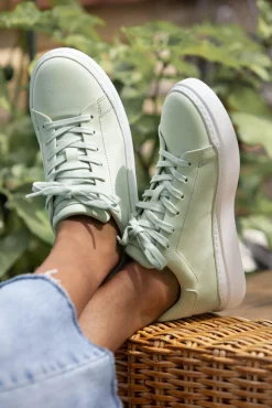 Isolde Sneakers — Mint green