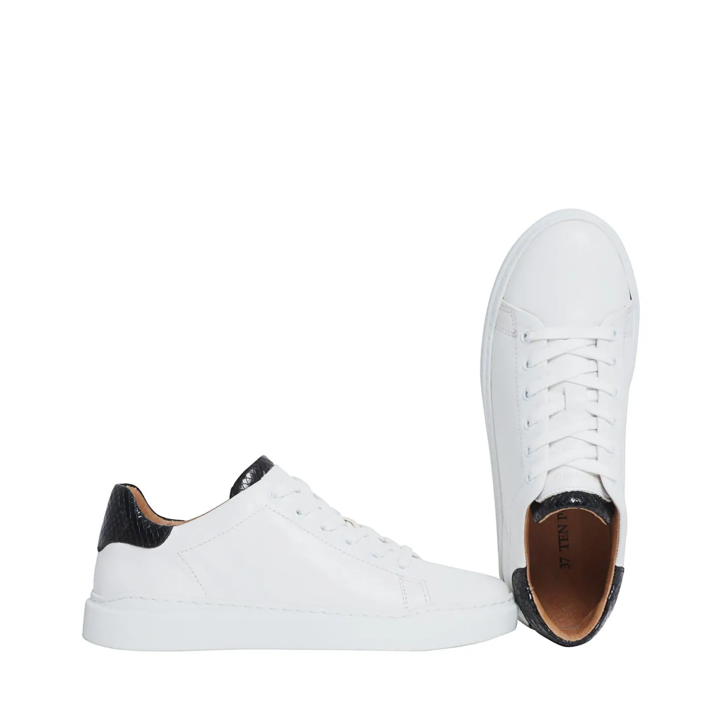 Isolde Sneakers — White/Black
