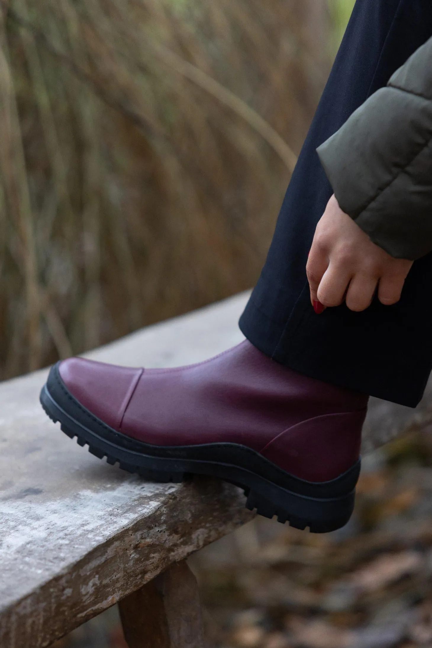 Lena Warm boots — Red