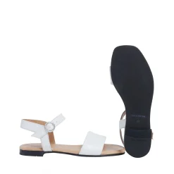 Madeleine Sandals — White