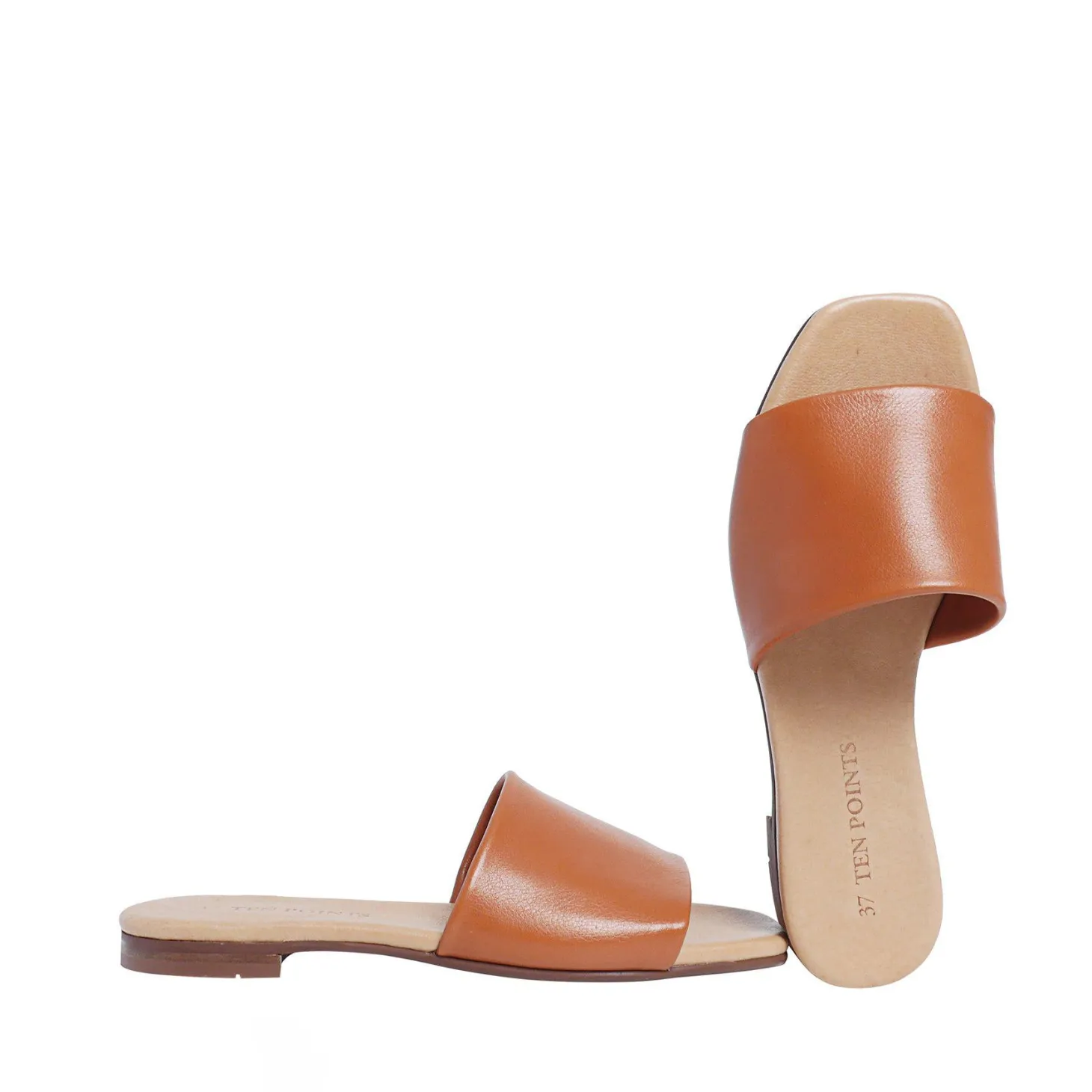 Madeleine Slip-in — Cognac