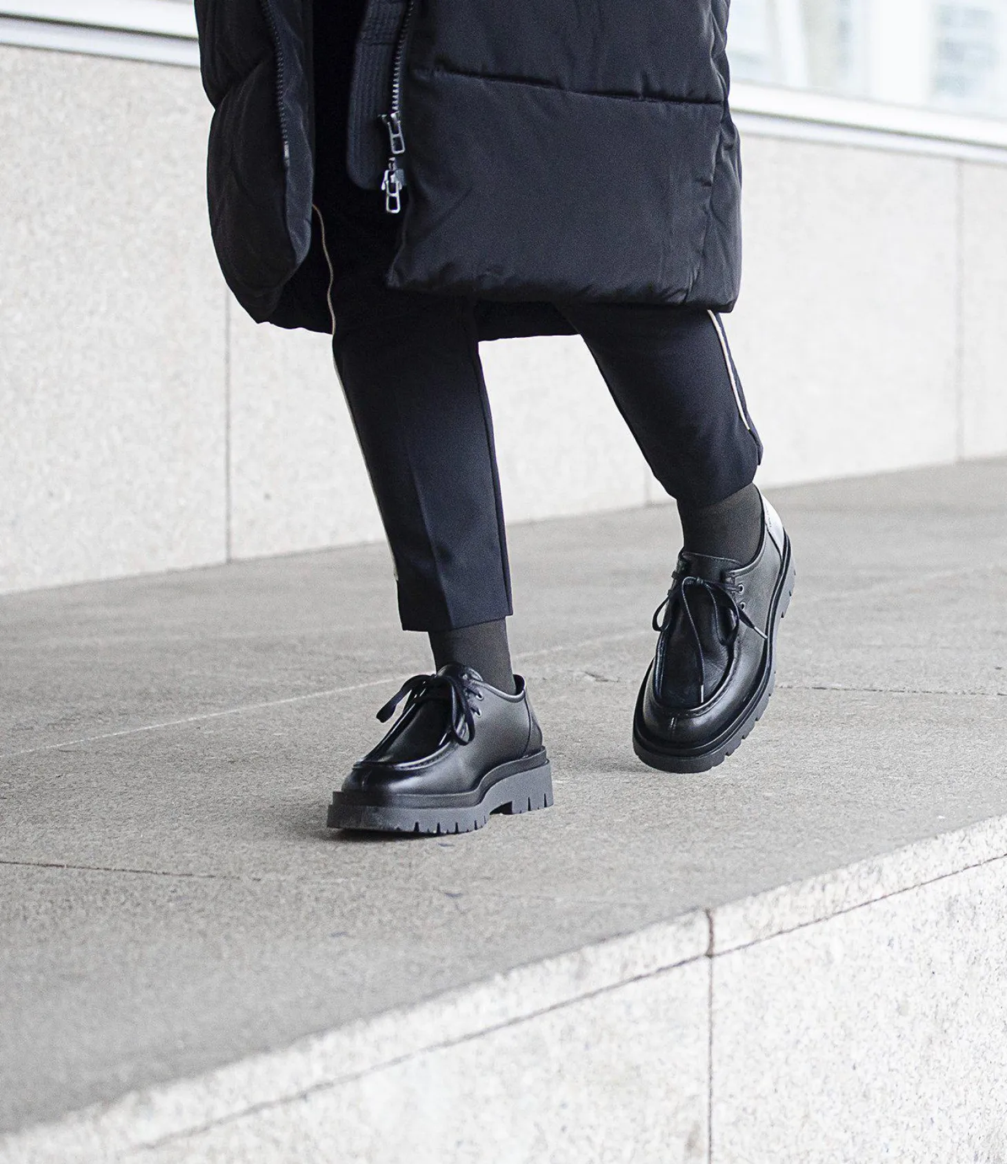 Margaret Laced shoes — Black