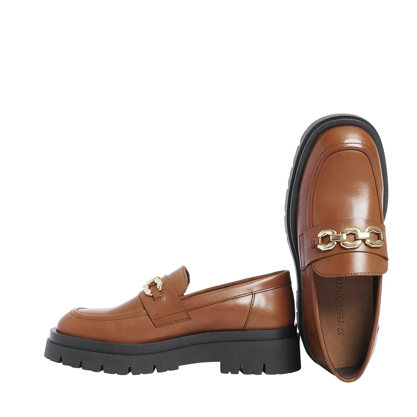 Margaret Loafers — Cognac