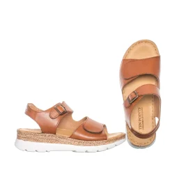 Maya Sandals — Cognac