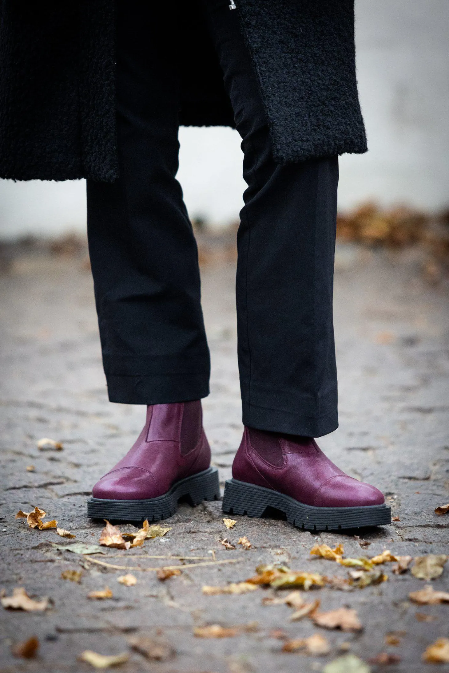 Mimmi Chelsea boots — Red