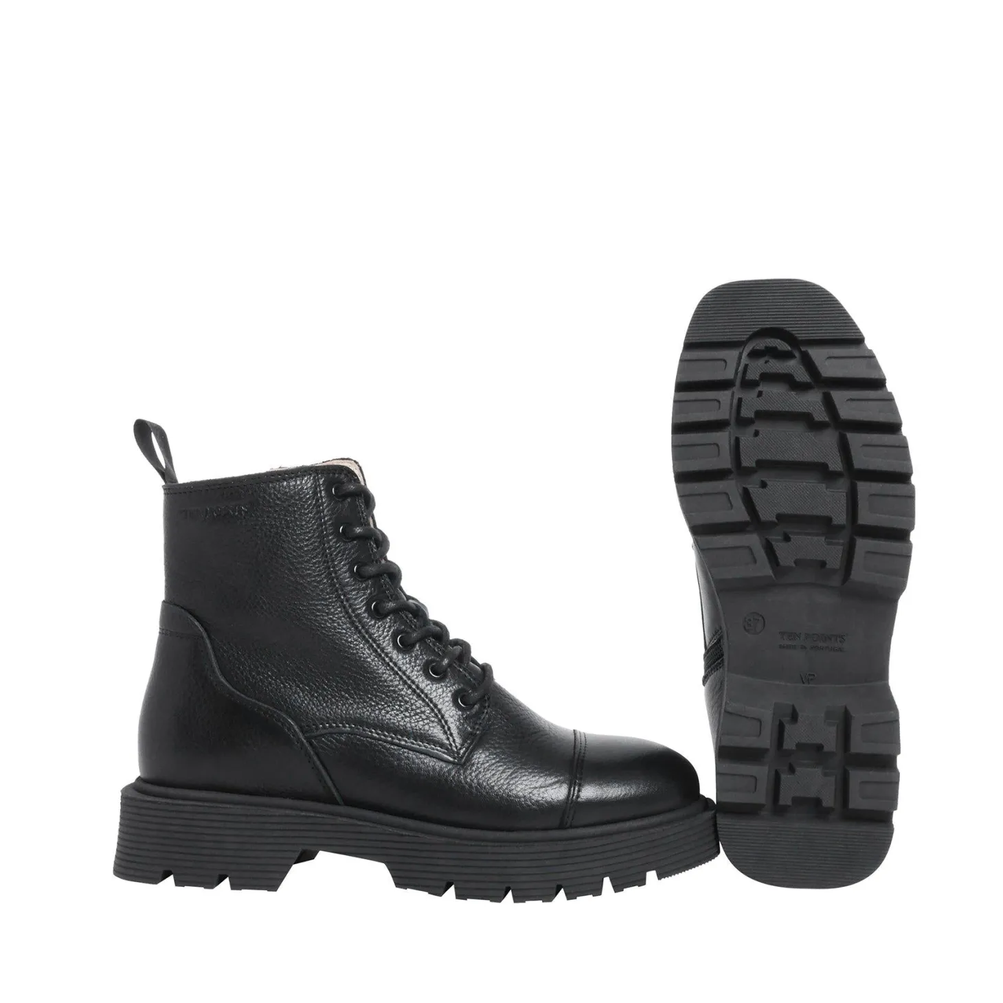 Mimmi Laced boots — Black