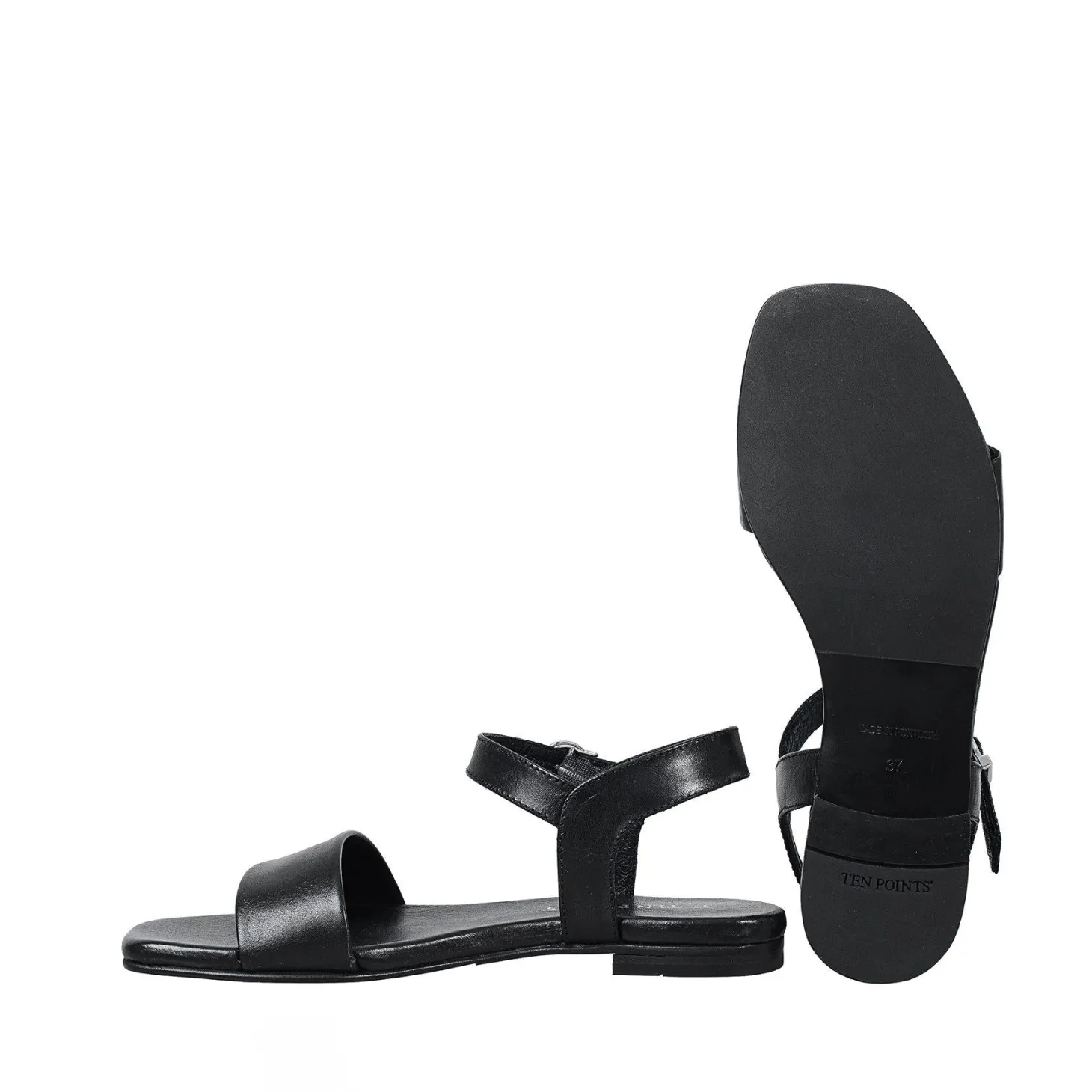 New Madeleine Sandals — Black