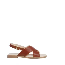 Olivia Sandals — Nutbrown