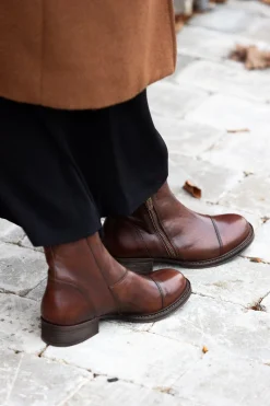 Pandora Ankle boots — Rust