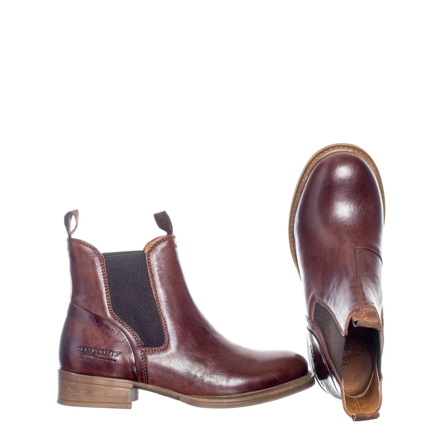 Pandora Chelsea boots — Chocolate