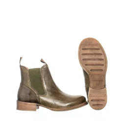 Pandora Chelsea boots — Deep green