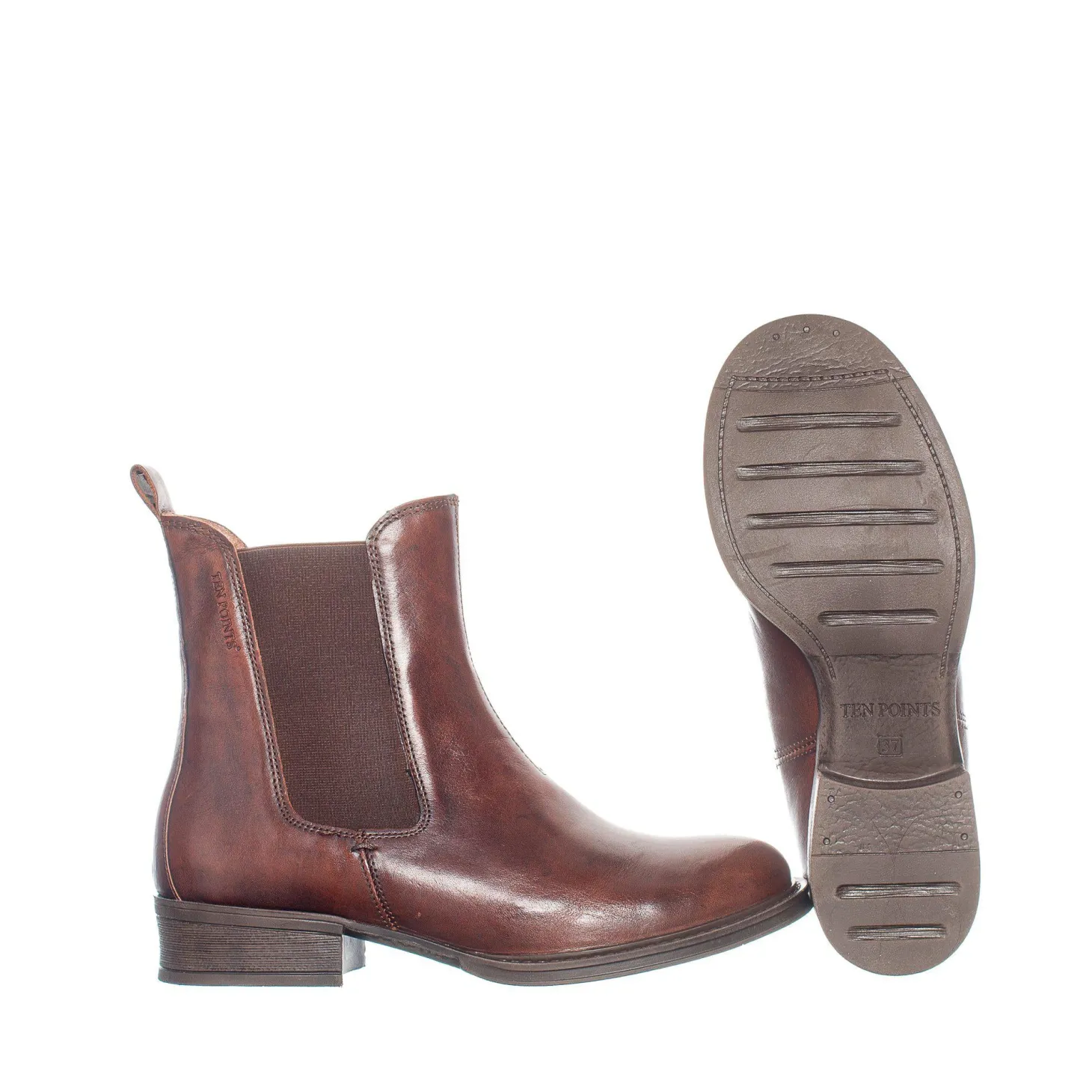Pandora Chelsea boots — Rust