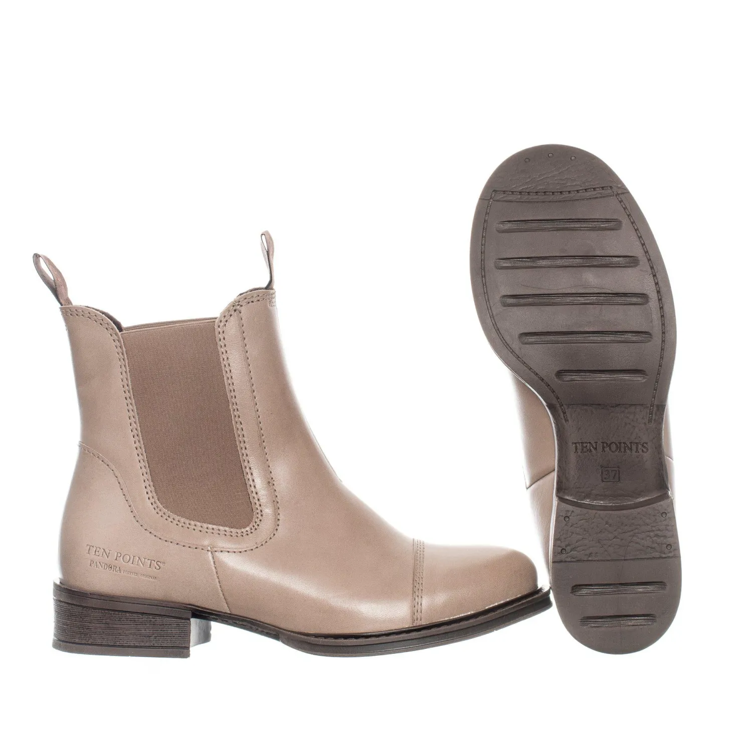 Pandora Chelsea boots — Taupe