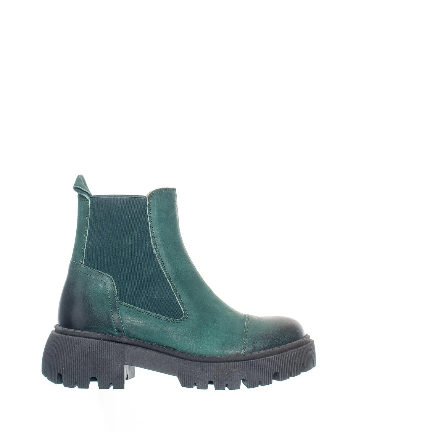Pandora Chunky Chelsea boots — Botanical green