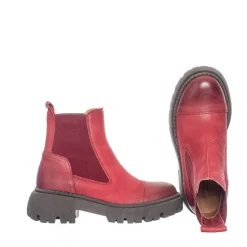 Pandora Chunky Chelsea boots — Sundried Tomato